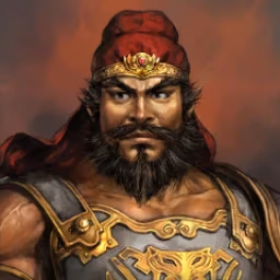Portrait of the general Zhang Fei